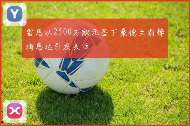 雷恩以2500万欧元签下桑德兰前锋梅恩达引发关注